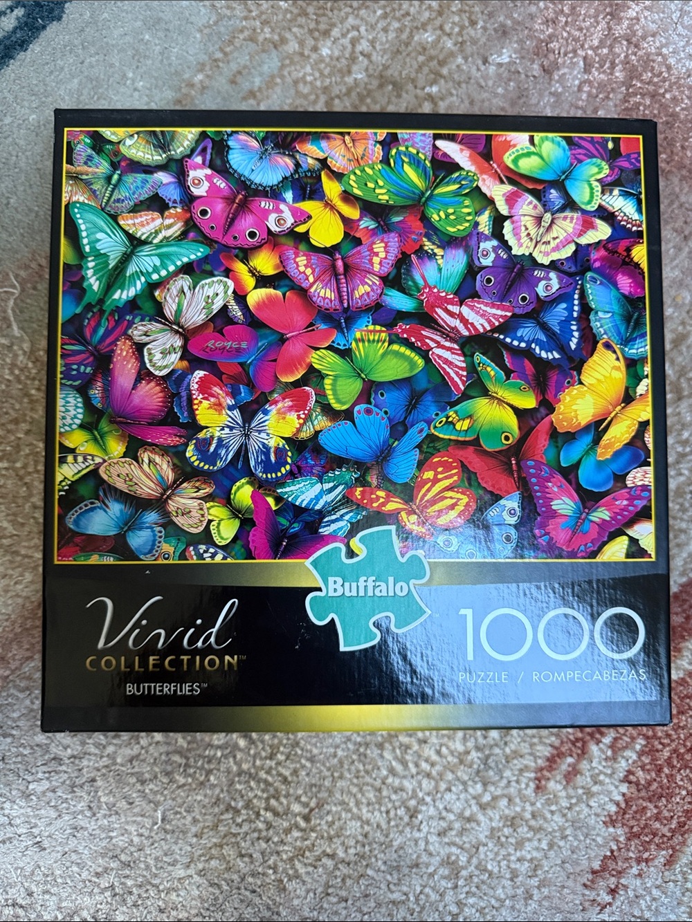 NWOT Royce B McClure thousand piece “butterfly“puzzle by Buffalo games